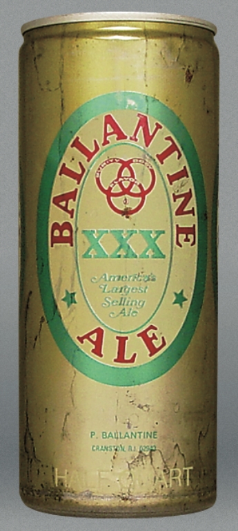 Ballantine XXX Ale 16 Oz Tab Top Can