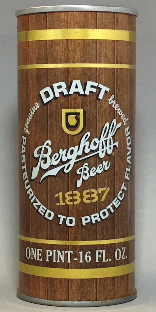 Berghoff 1887 Draft 16 Oz Tab Top Can