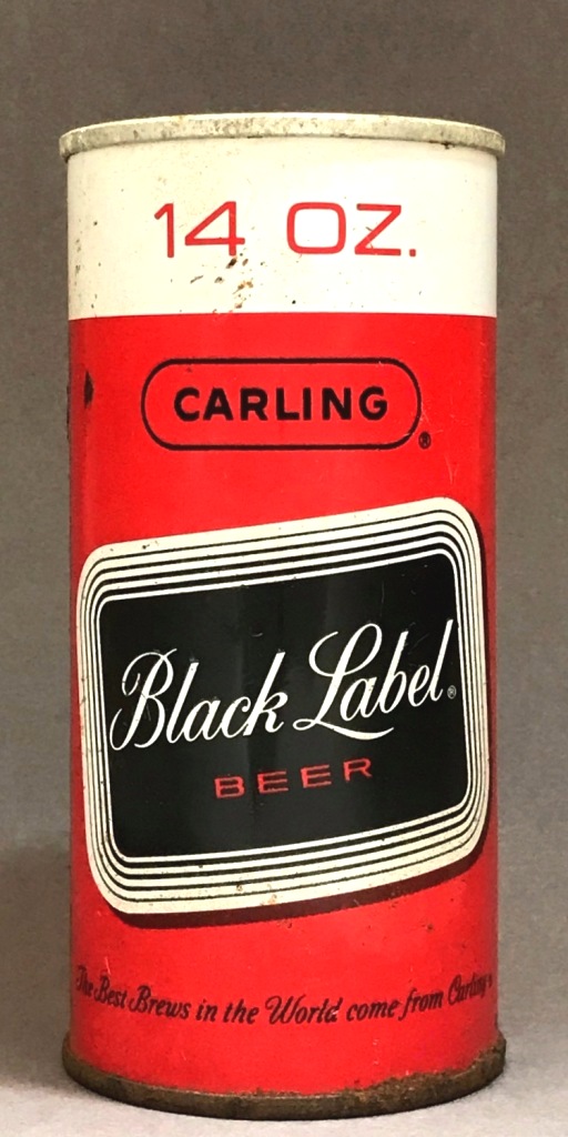 Black Label Beer 14 Oz Tab Top Can
