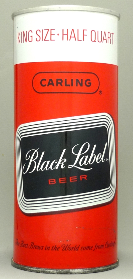 Black Label Beer 16 Oz Zip Top Can