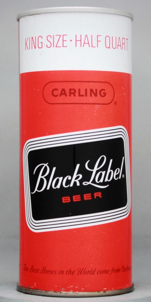 Black Label Beer 16 Oz Tab Top Can