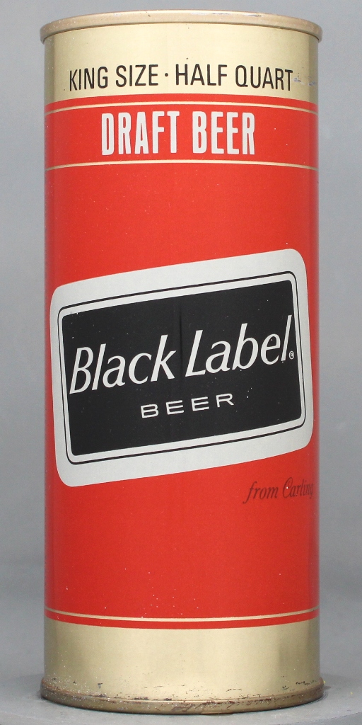 Black Label Beer 16 Oz Zip Top Can
