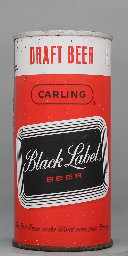 Black Label Draft 14 Oz Tab Top Can
