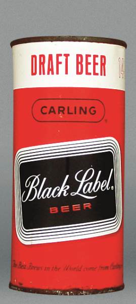 Black Label Draft 14 Oz Insert Top Can