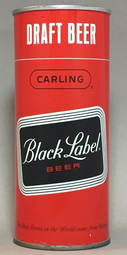 Black Label Draft 16 Oz Tab Top Can