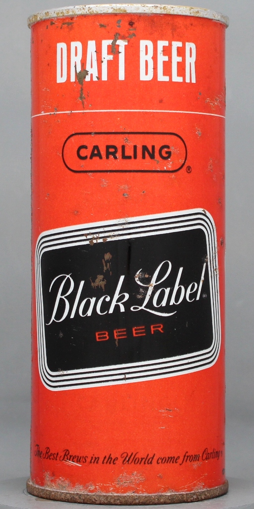 Black Label Draft 16 Oz Tab Top Can