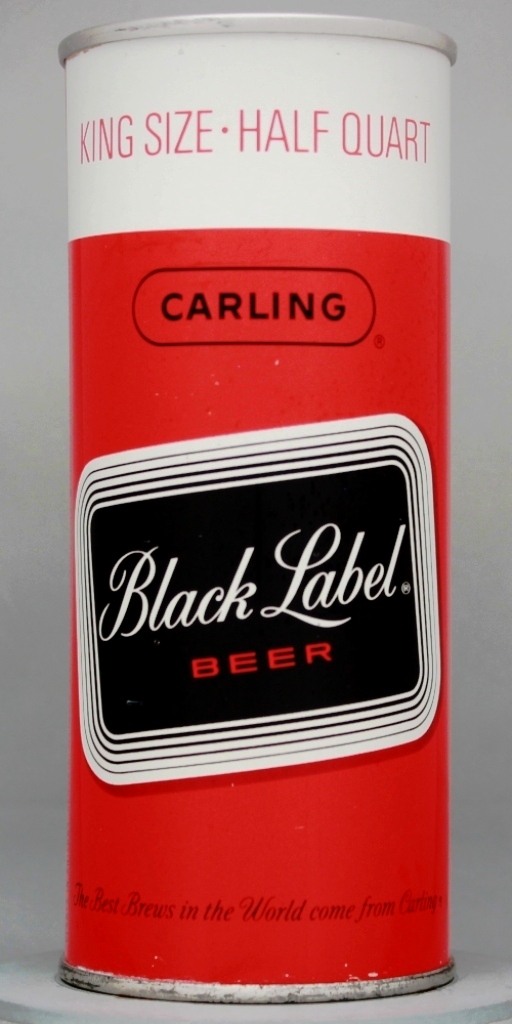 Black Label Beer 16 Oz Tab Top Can