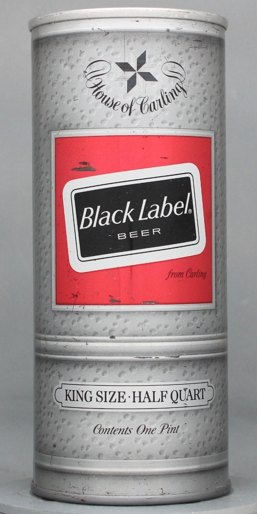Black Label Beer 16 Oz Tab Top Can