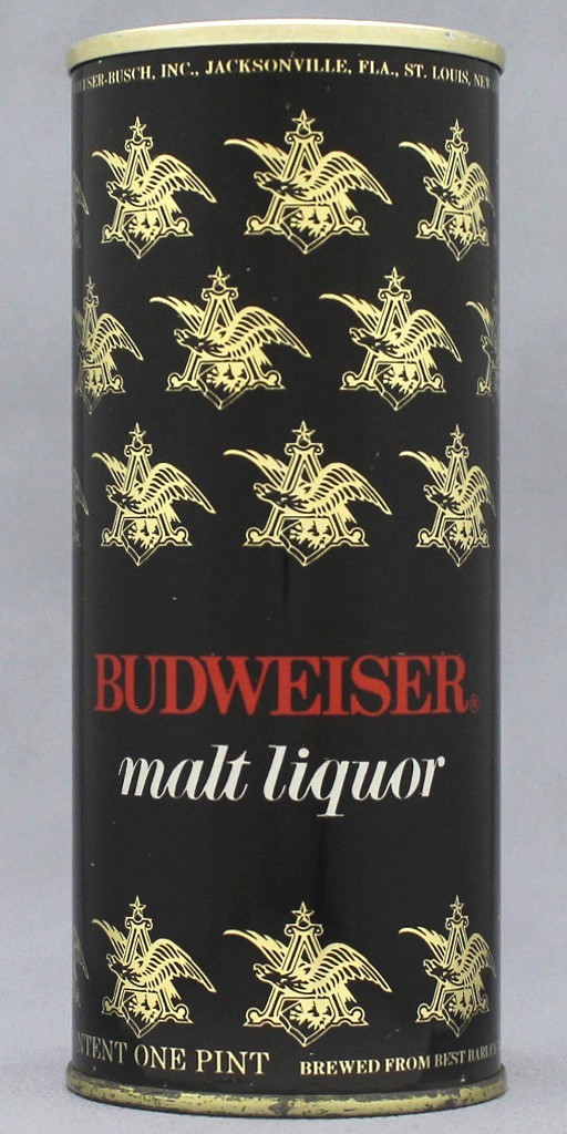 Budweiser Malt Liquor 16 Oz Tab Top Can