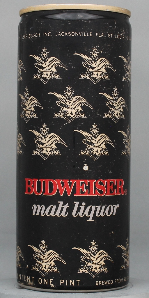 Budweiser Malt Liquor 16 Oz Tab Top Can