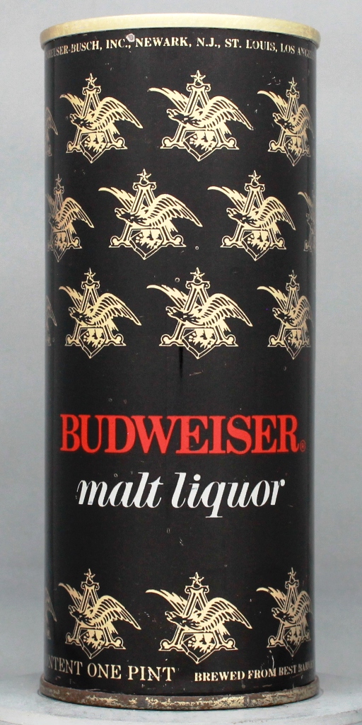 Budweiser Malt Liquor 16 Oz Tab Top Can
