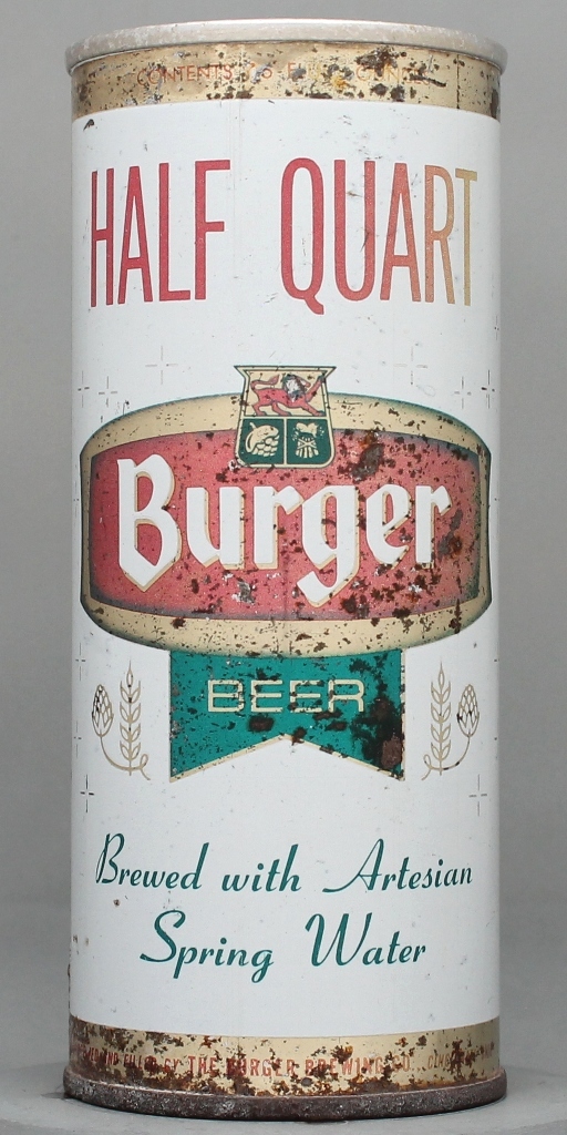 Burger Beer 16 Oz Tab Top Can
