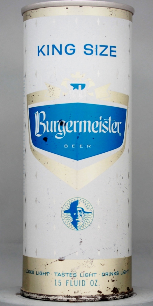 Burgermeister Beer 15 Oz Zip Top Can
