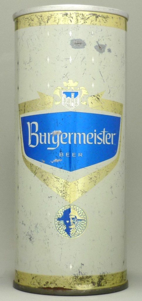 Burgermeister Beer 16 Oz Tab Top Can