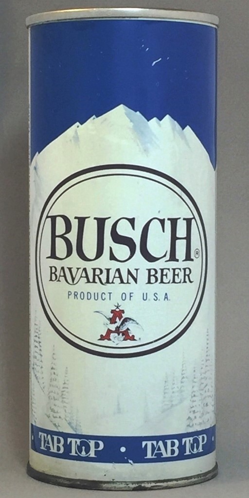 Busch Bavarian Beer 16 Oz Tab Top Can