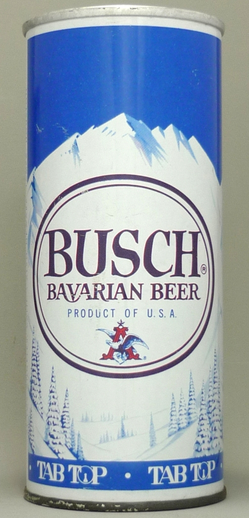 Busch Bavarian Beer 16 Oz Tab Top Can