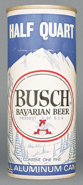 Busch Bavarian Beer 16 Oz Tab Top Can