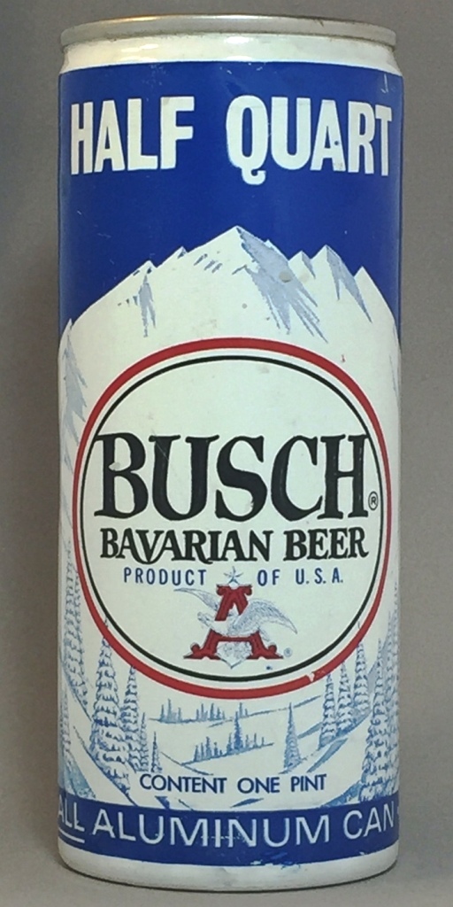 Busch Bavarian Beer 16 Oz Tab Top Can