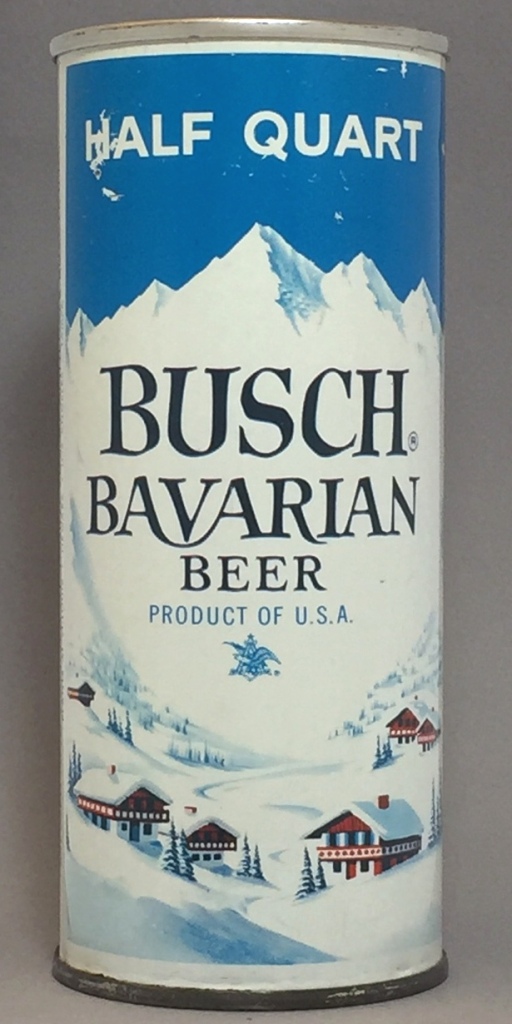 Busch Bavarian Beer 16 Oz Zip Top Can