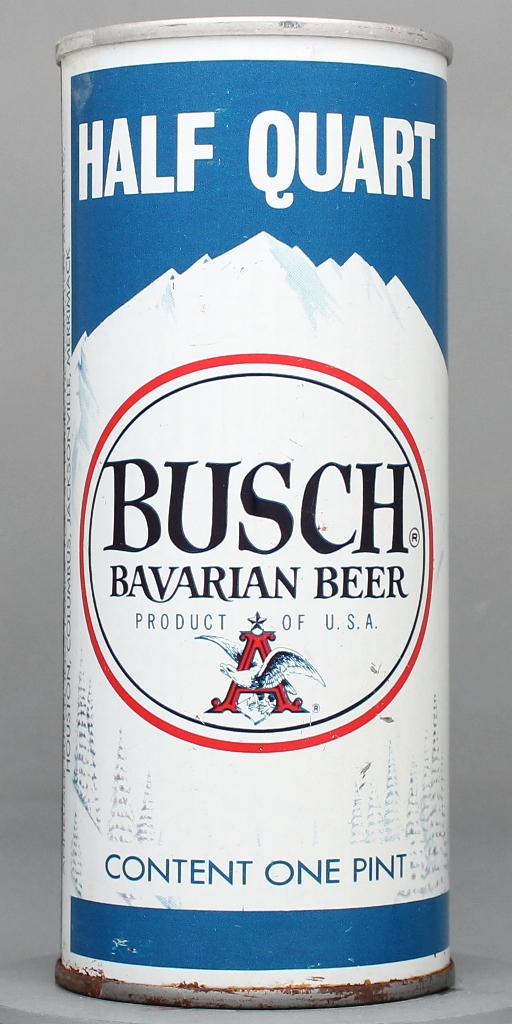 Busch Bavarian Beer 16 Oz Tab Top Can