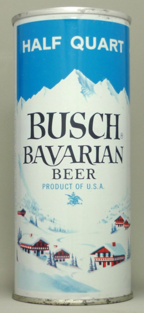 Busch Bavarian Beer 16 Oz Zip Top Can