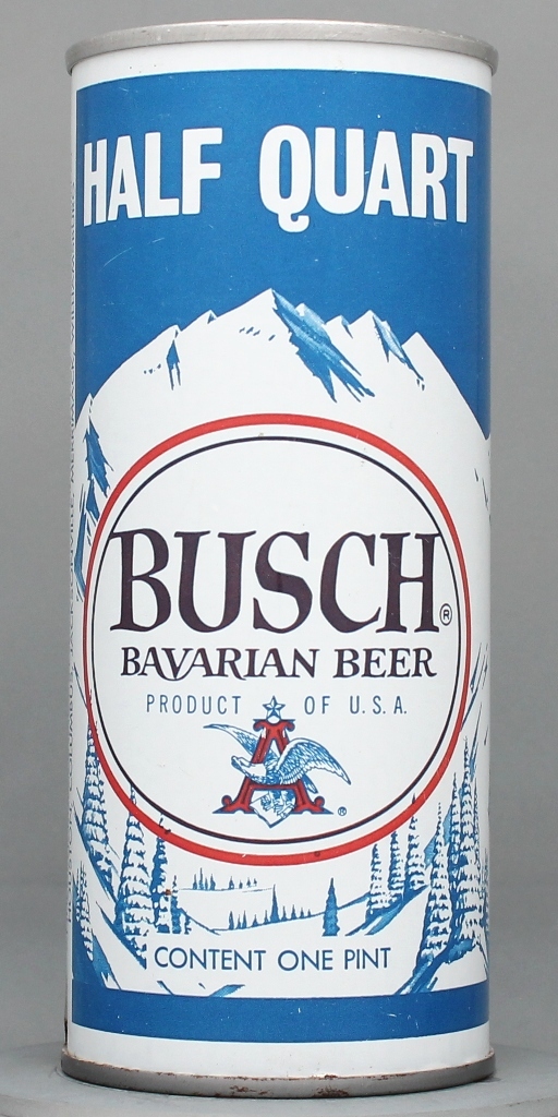 Busch Bavarian Beer 16 Oz Tab Top Can
