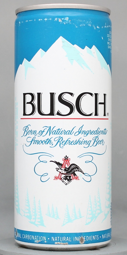 Busch Beer 16 Oz Tab Top Can
