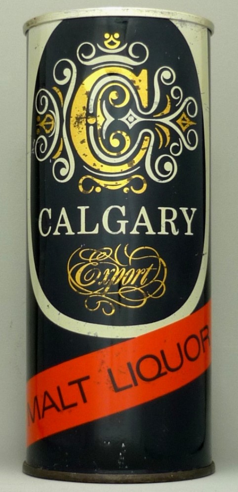Calgary Malt Liquor 16 Oz Zip Top Can