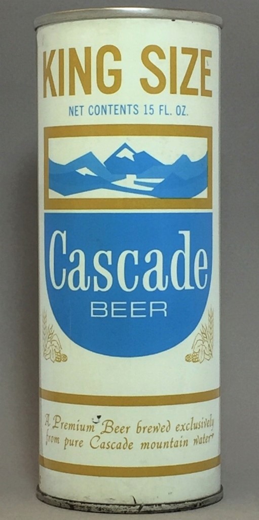 Cascade Beer 15 Oz Zip Top Can