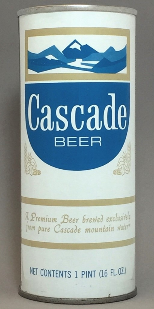 Cascade Beer 16 Oz Tab Top Can