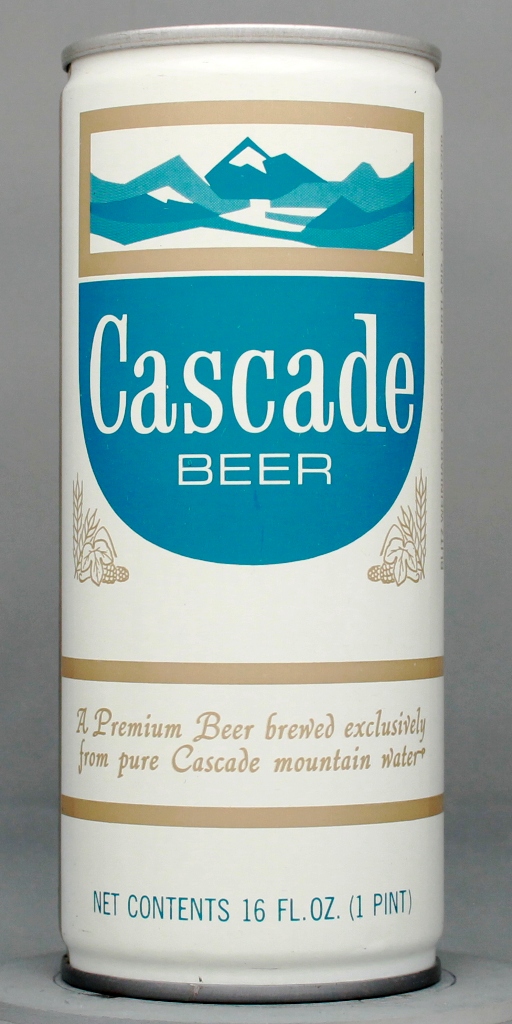 Cascade Beer 16 Oz Tab Top Can