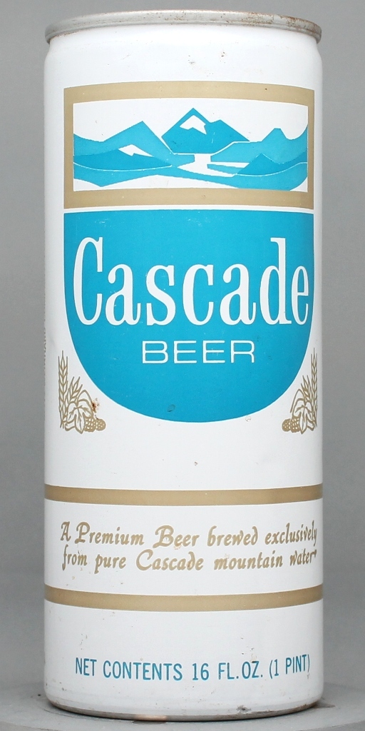Cascade Beer 16 Oz Tab Top Can