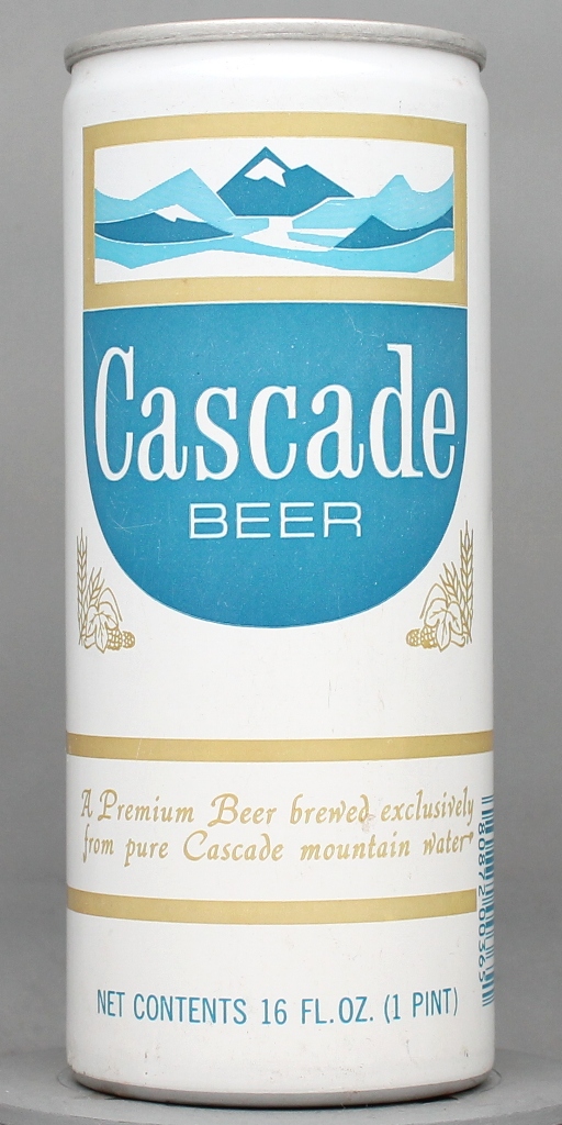 Cascade Beer 16 Oz Tab Top Can
