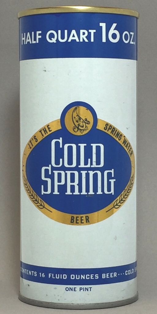 Cold Spring Beer 16 Oz Tab Top Can