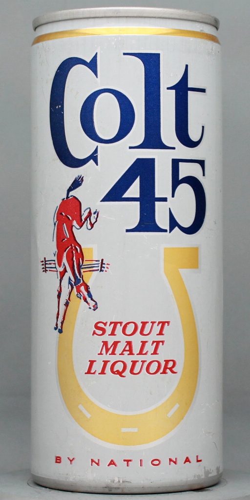 Colt 45 Stout Malt Liquor 16 Oz Tab Top Can