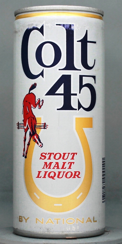 Colt 45 Stout Malt Liquor 16 Oz Tab Top Can