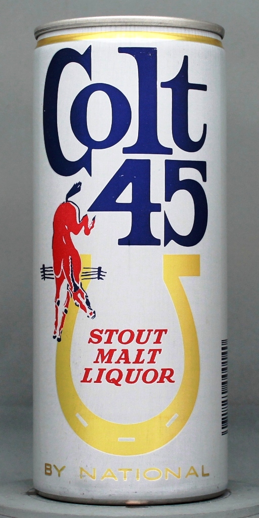 Colt 45 Stout Malt Liquor 16 Oz Tab Top Can