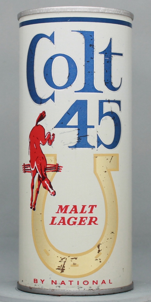 Colt 45 Malt Lager 16 Oz Tab Top Can