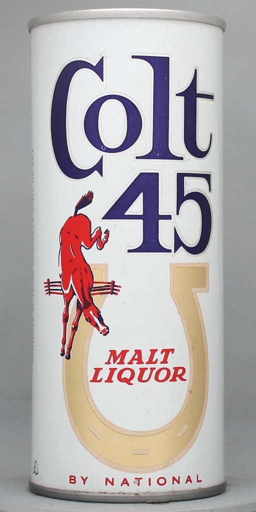 Colt 45 Malt Liquor 16 Oz Tab Top Can