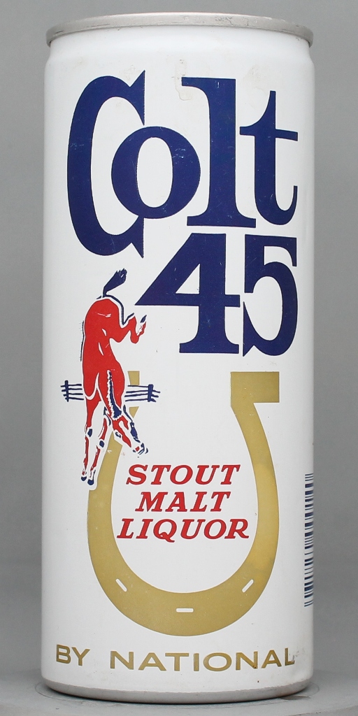 Colt 45 Stout Malt Liquor 16 Oz Tab Top Can