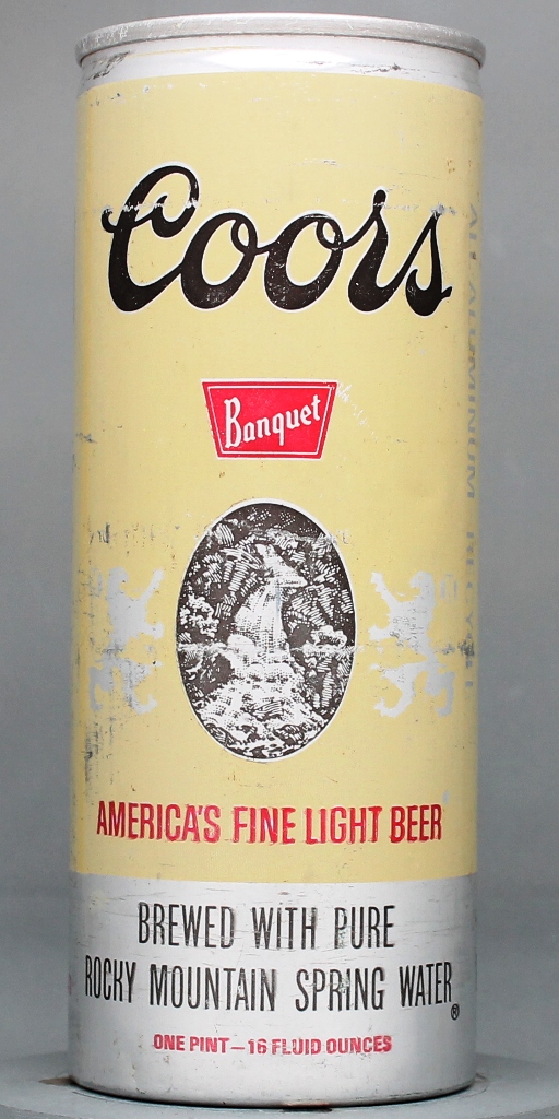 Coors Banquet Beer 16 Oz Tab/Stay Top Can