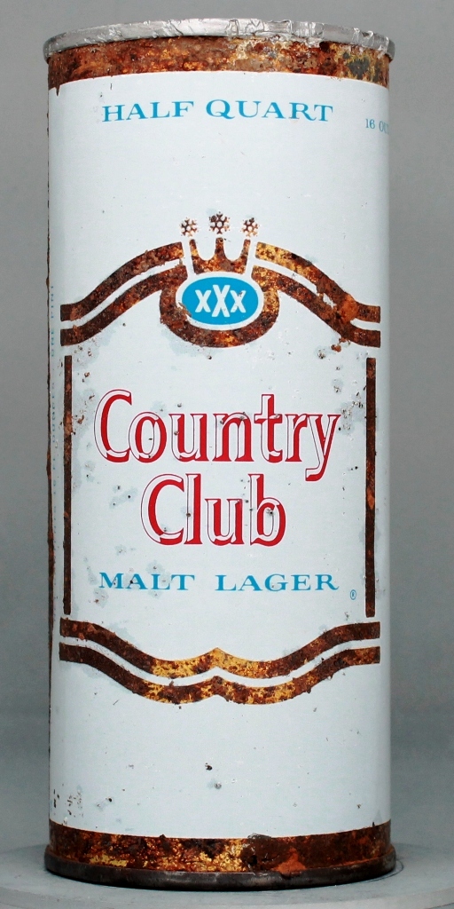 Country Club Malt Lager 16 Oz Zip/Tab Top Can