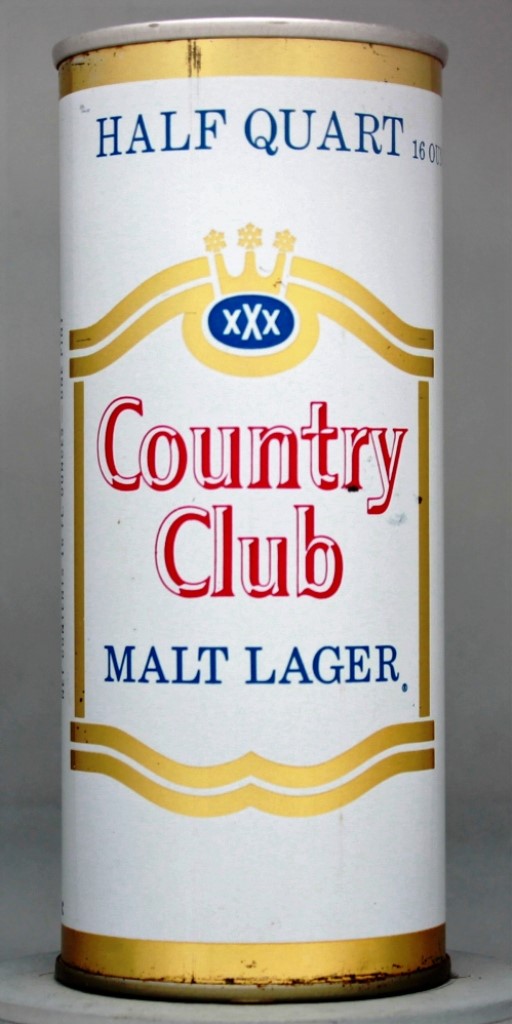 Country Club Malt Lager 16 Oz Tab Top Can