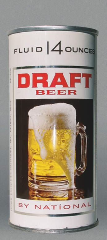 Draft Beer 14 Oz Tab Top Can
