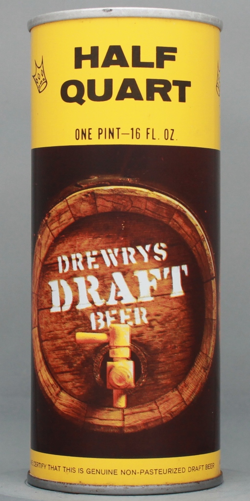 Drewrys Draft 16 Oz Tab Top Can