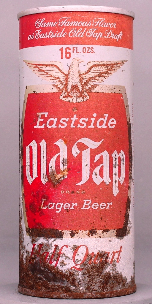 Eastside Old Tap Brand Lager Beer 16 Oz Zip Top Can