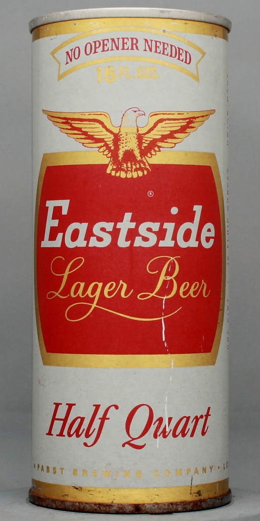 Eastside Lager Beer 16 Oz Zip/Tab Top Can