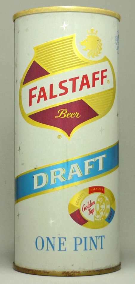 Falstaff Draft 16 Oz Tab Top Can