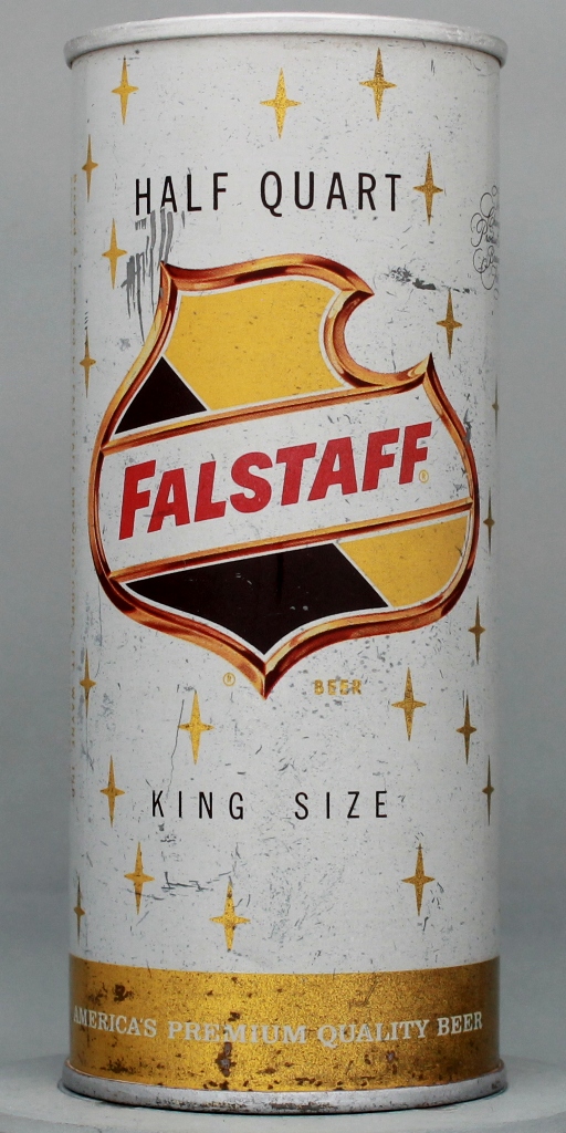 Falstaff Beer 16 Oz Zip Top Can
