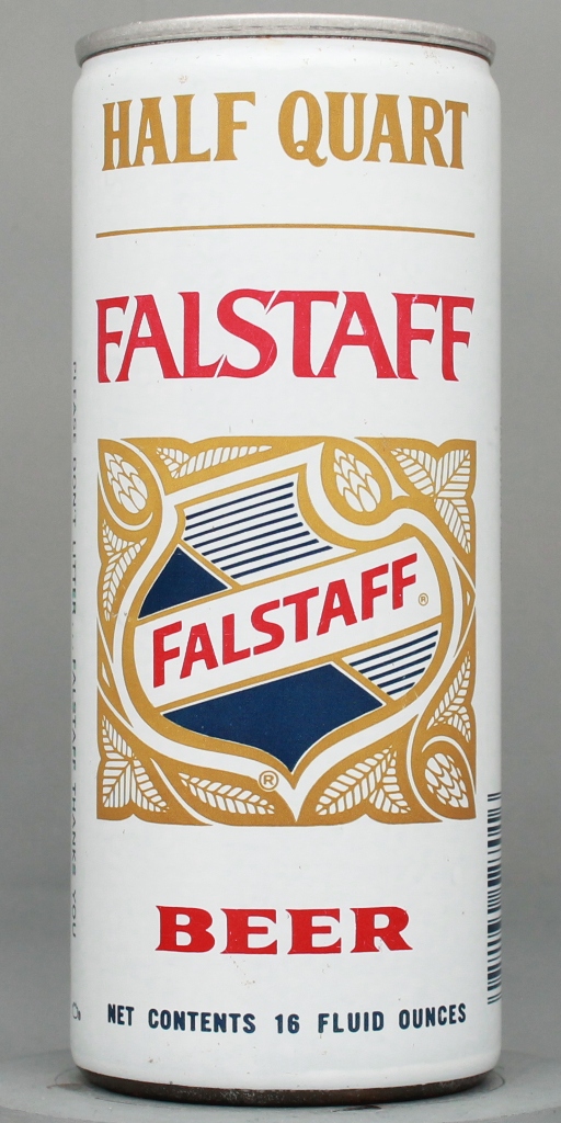 Falstaff Beer 16 Oz Tab/Stay Top Can